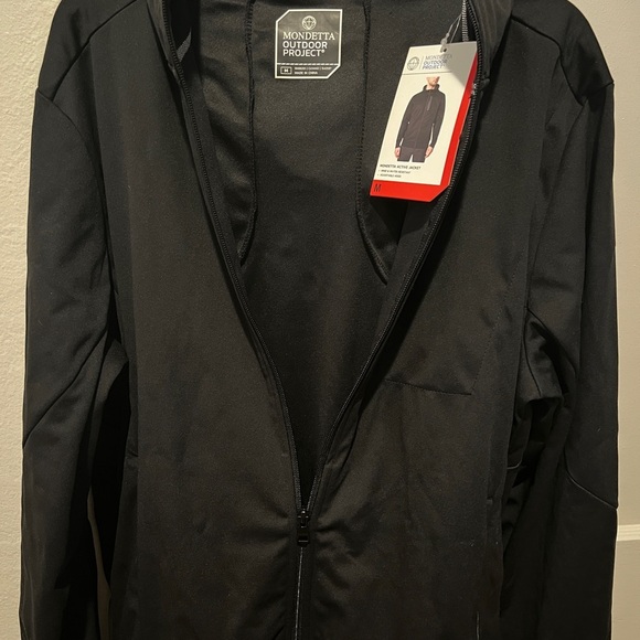 Black Mondetta Men's Active Jacket - Picture 4 of 7